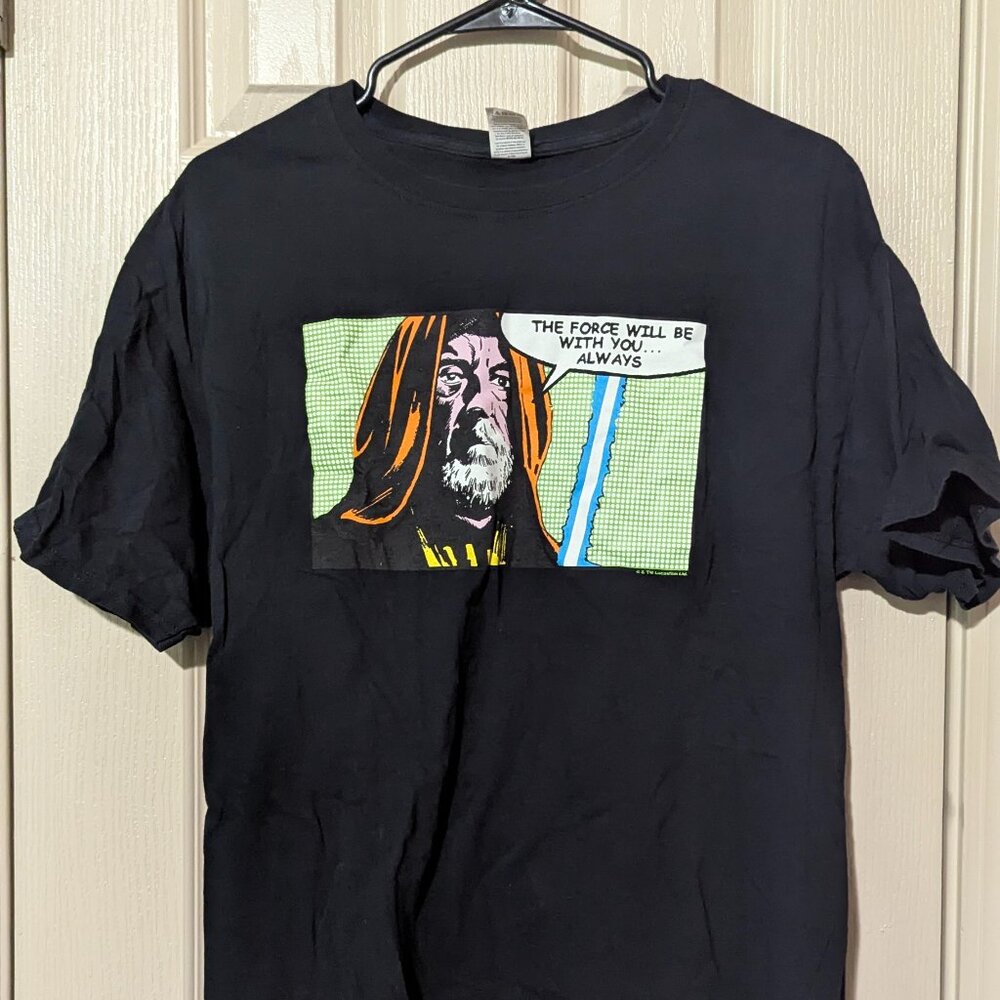 Star Wars Comic Obi-Wan Shirt Size L